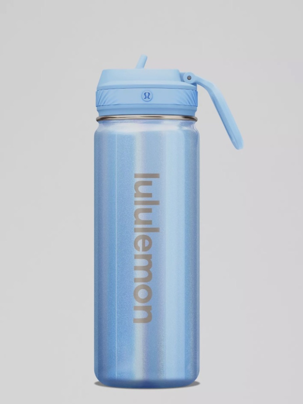 Lululemon Light Blue Stainless Straw Bottle
Sold out in stores new with tags